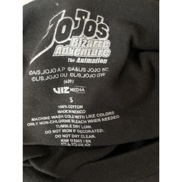 NWT JoJo's Bizarre Adventure Joseph Joestar Oh My God T-Shirt Sz Small Licensed - Picture 4 of 6
